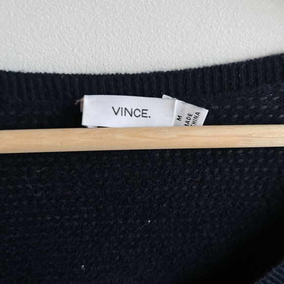 Vince Knitted Cashmere + Silk Sweater - Picture 9 of 11
